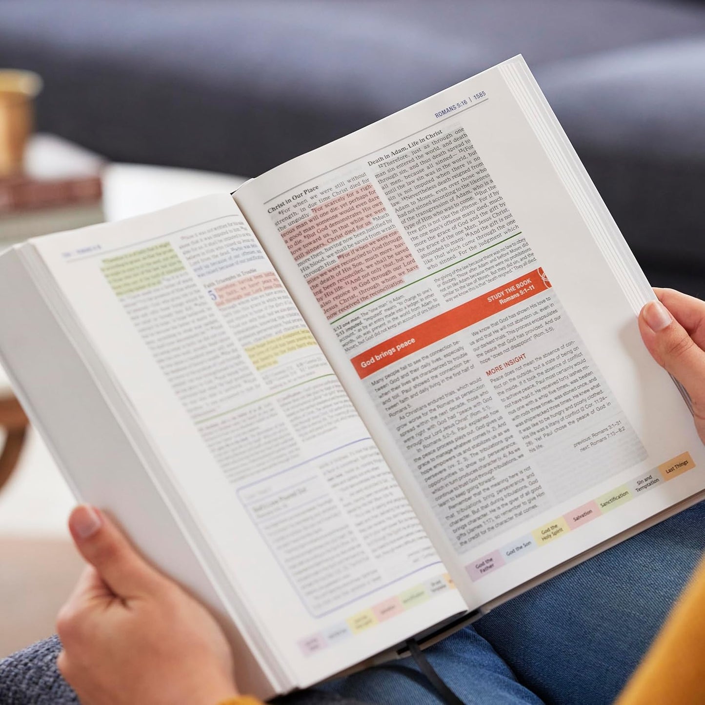 Color Coded Study Bible