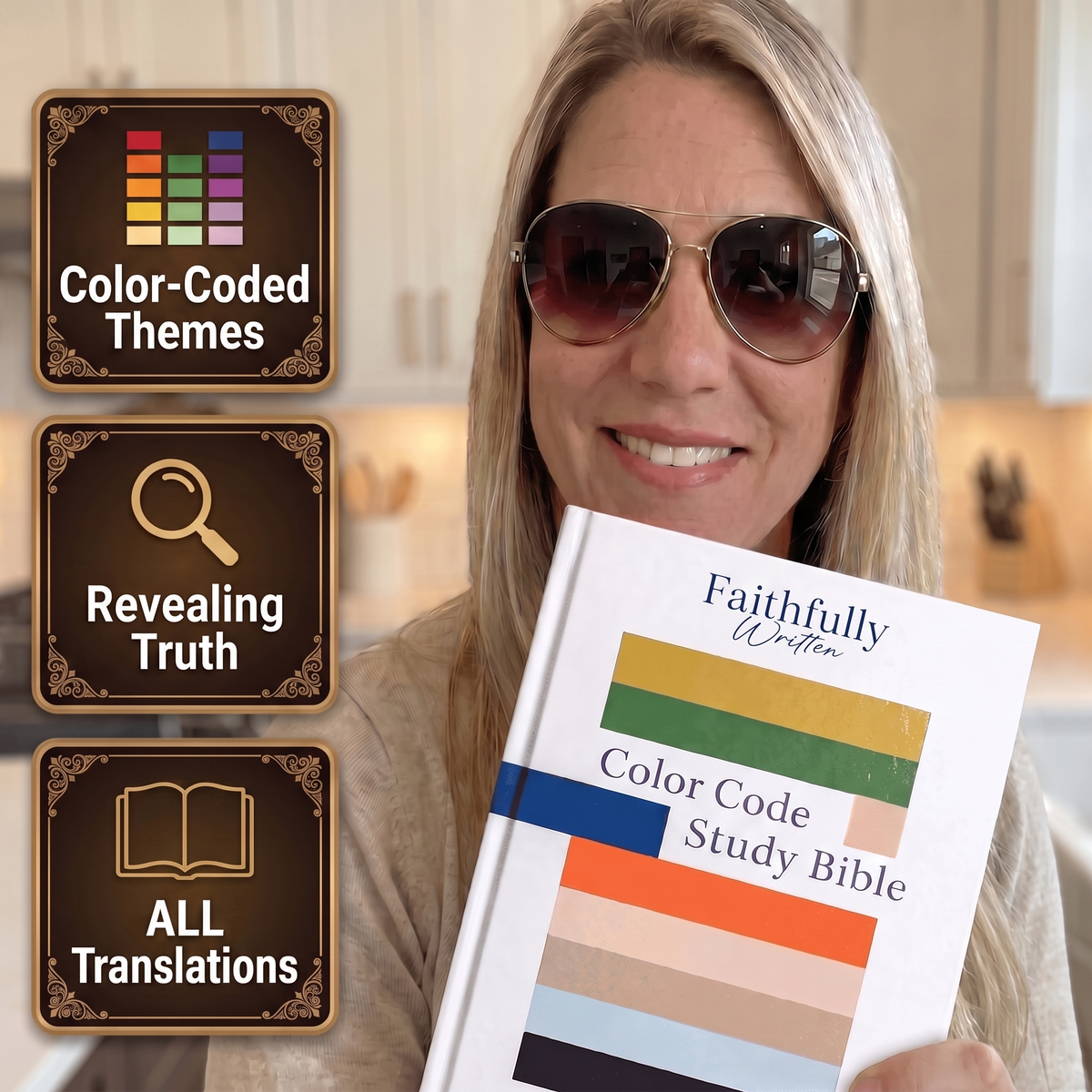 Rainbow Color Coded Study Bible